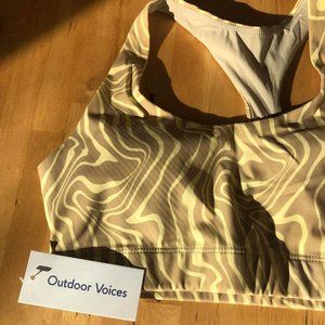 Outdoor Voices Leopard Sports Bra